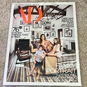 Architectural Digest AD magazine November 2018 - Alessandra Ambrosio